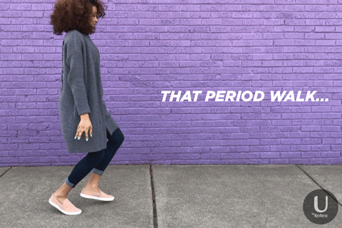 That period walk...