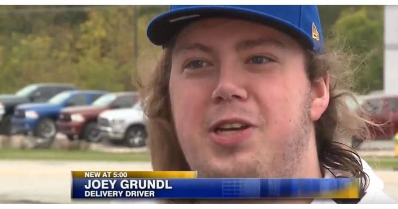 Pizza guy whose quick thinking saved a woman's life gets the reward of a lifetime