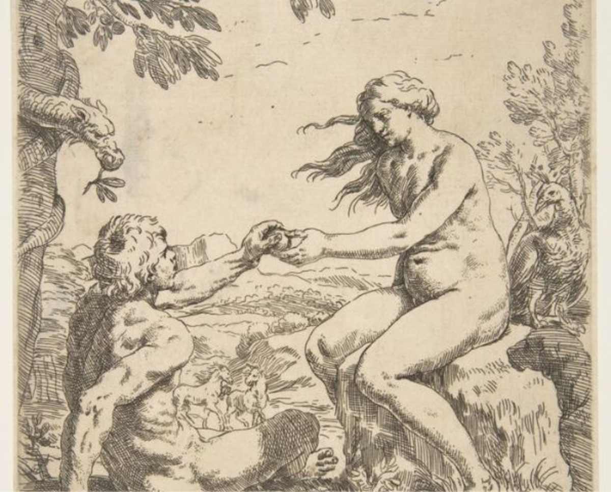 Representative Image Source: Adam and Eve, circa 1639. Artist Simone Cantarini. (Photo by Heritage Art/Heritage Images via Getty Images)
