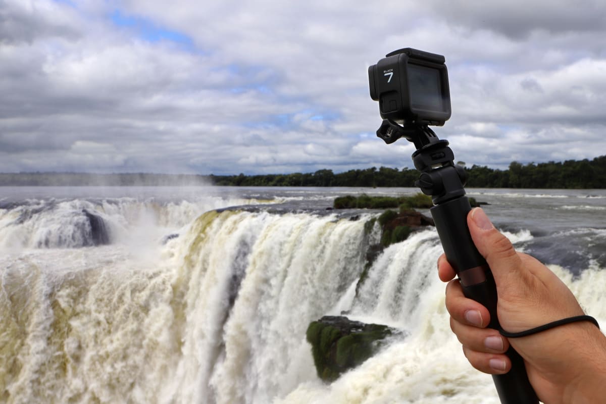 Representative Image Source: Tourist uses a Gopro Hero Black 7 to photograph the Garganta del Diablo waterfall (Photo by David Silverman/Getty Images)