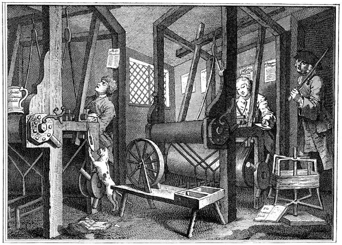 Representative Image Source: Weaving at Spitalfields, London, 1747. (Photo by The Print Collector/Print Collector/Getty Images)