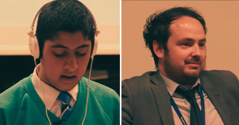 Student with stammer gives stunning speech using technique from 'The King's Speech' movie