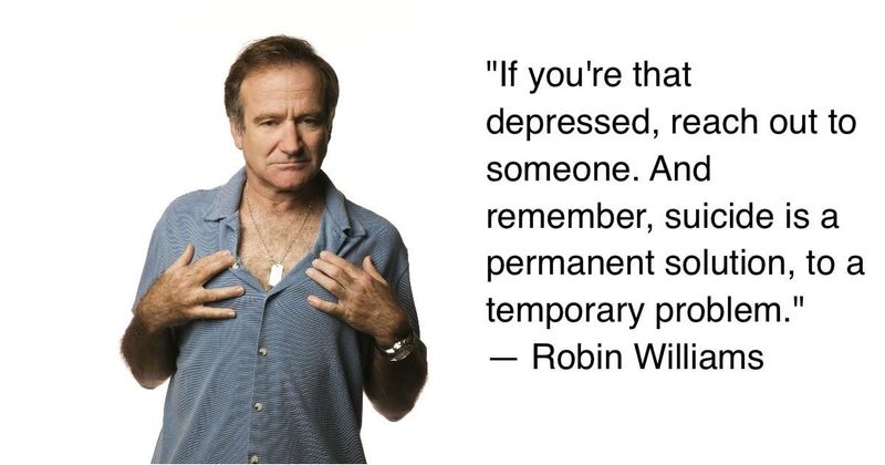 7 wonderful quotes about depression from the great Robin Williams
