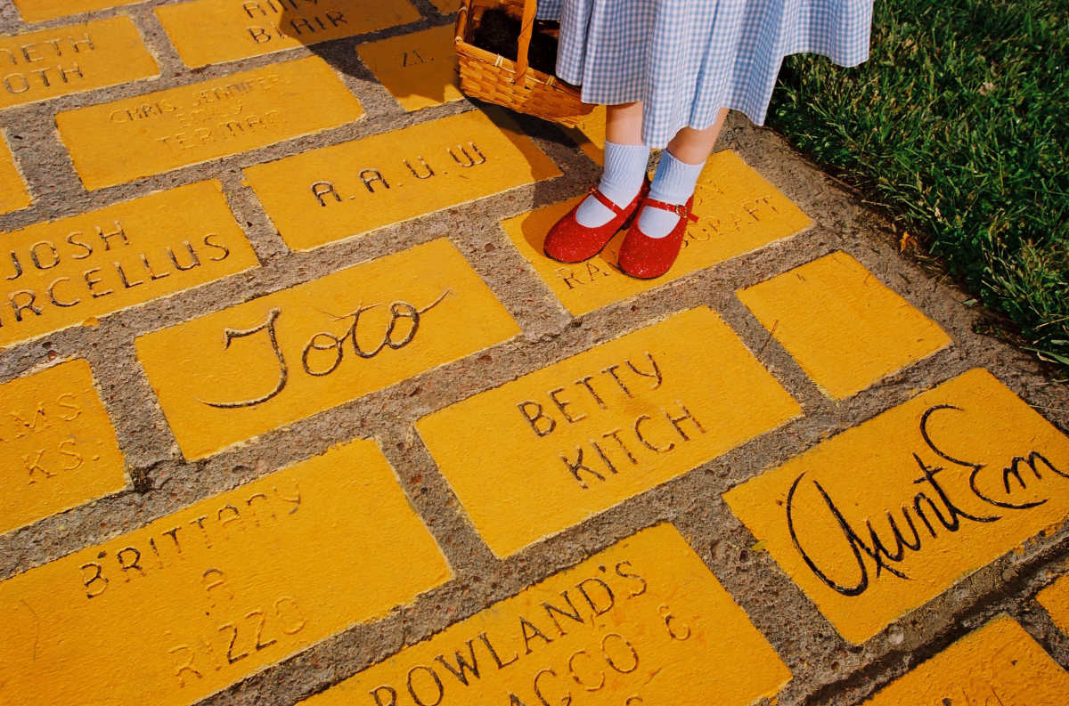 Representative Image Source: The yellow brick road which marks the 65th anniversary of the making of 