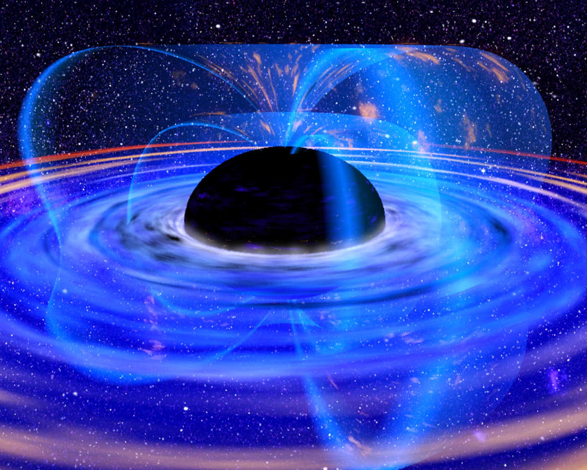 Representative Image Source: European Space Agency photograph shows a supermassive black hole in the core of galaxy. (Photo by ESA/Getty Images)
