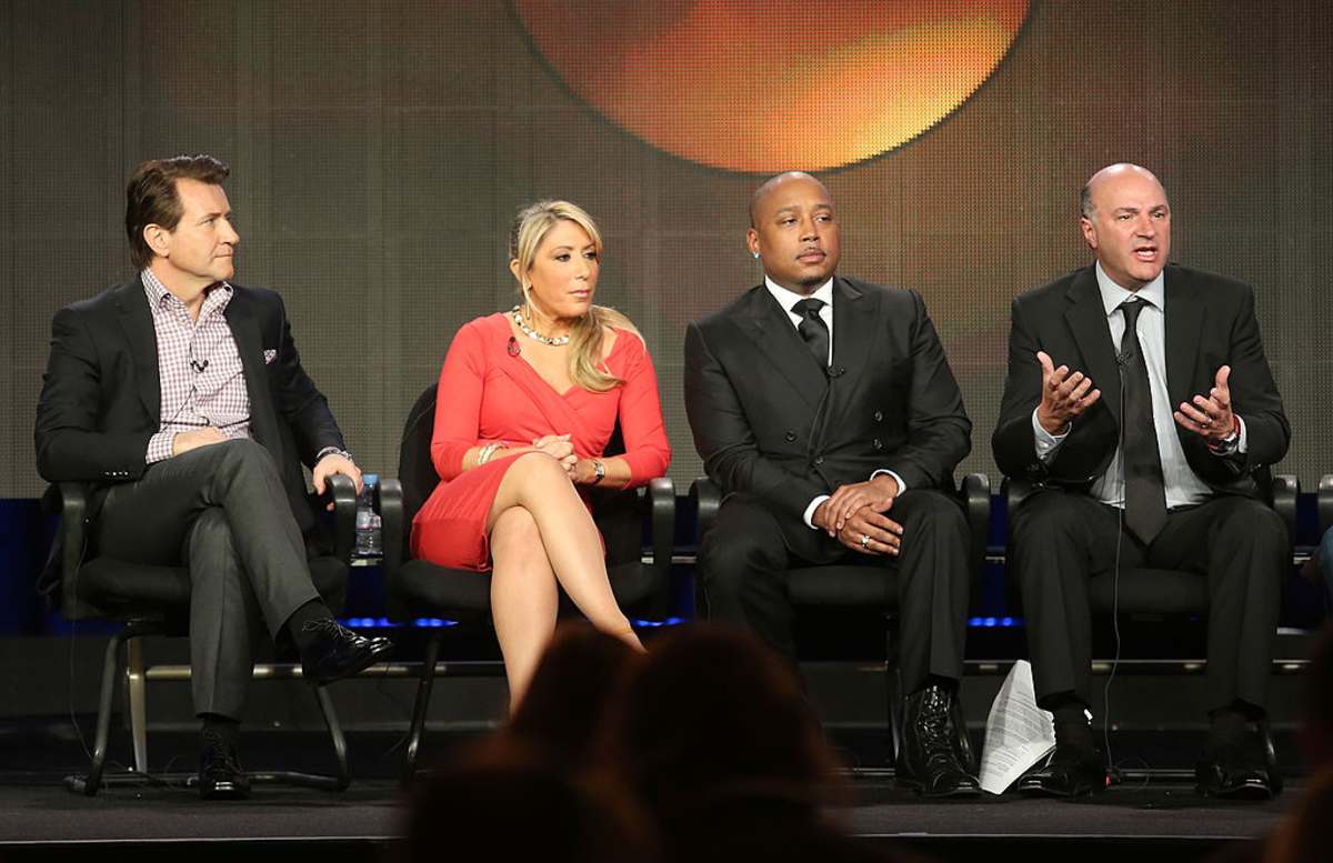 Image Source: Hosts Robert Herjavec, Lori Greiner, Daymond John, and Kevin O'Leary of 