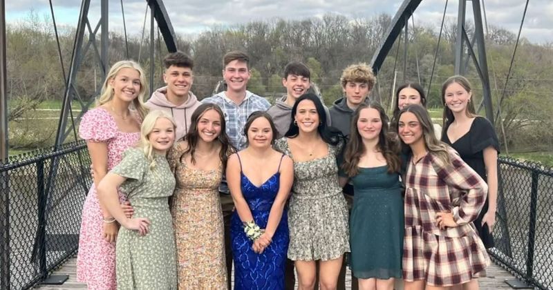 High school teens surprise friend with Down syndrome with an unforgettable prom experience