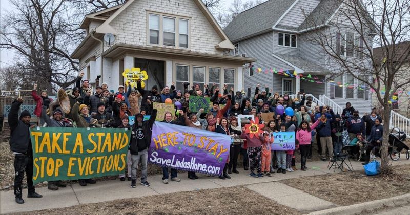 70-year-old was facing eviction so community devised ingenious plan to give her a permanent home