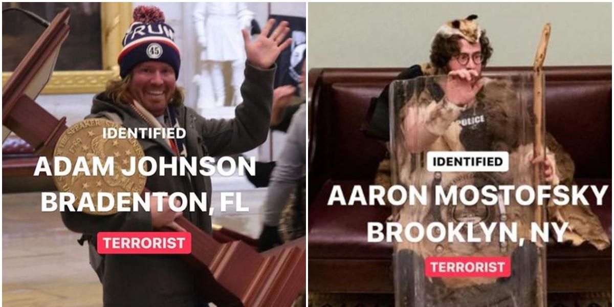 Super-satisfying Instagram page is ID'ing the domestic terrorists who stormed the capitol