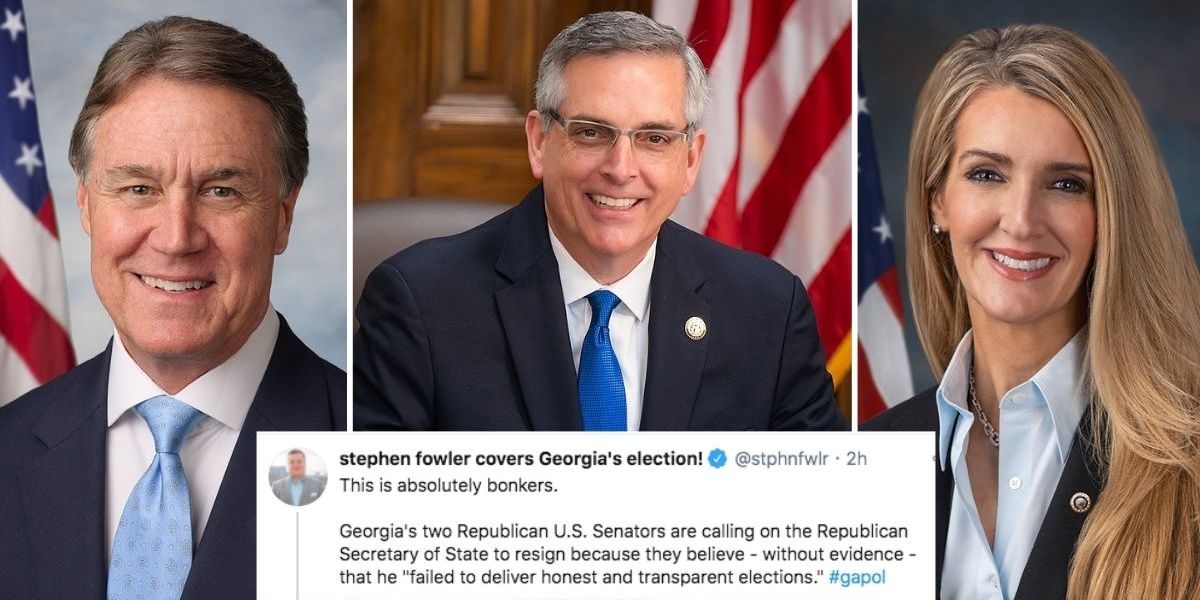 Georgia's GOP senators called for the Sec of State to resign. He fired back with the facts.