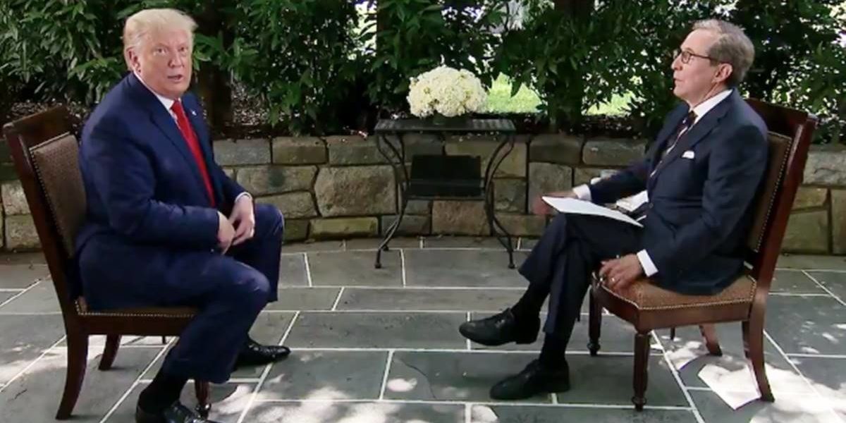 Fox News called out Trump's big lie about Biden to his face and the president came up empty