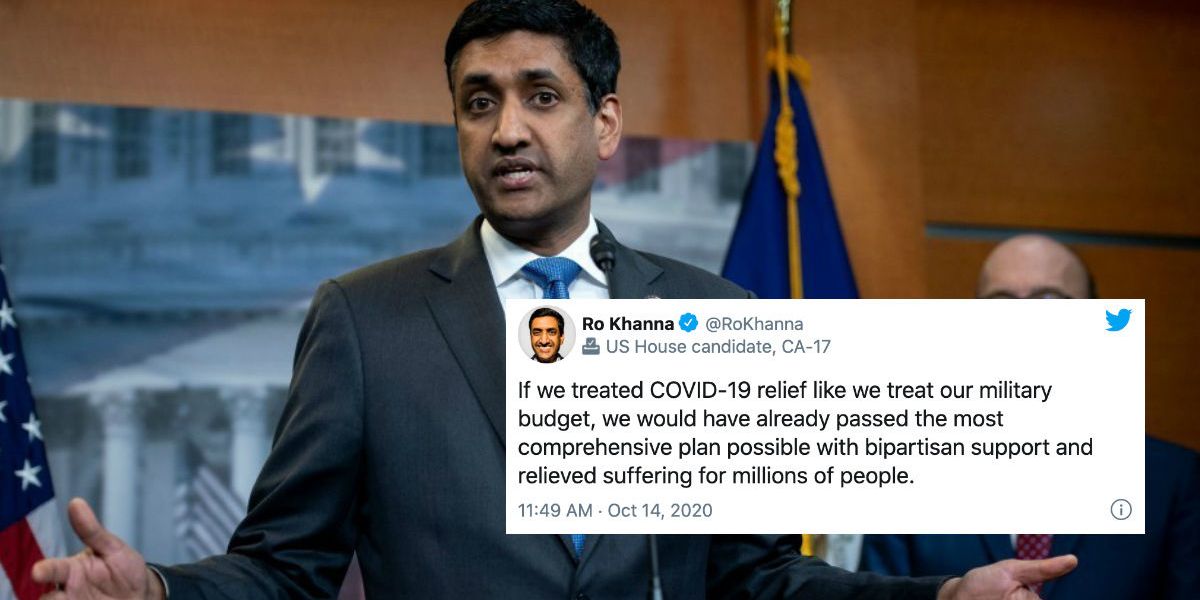 A leading liberal voice in Congress says it's time to make a Covid relief deal with Trump