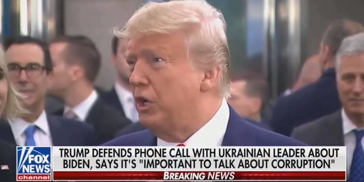 Fox News anchor rips Trump for his role in the Ukraine blackmail scandal