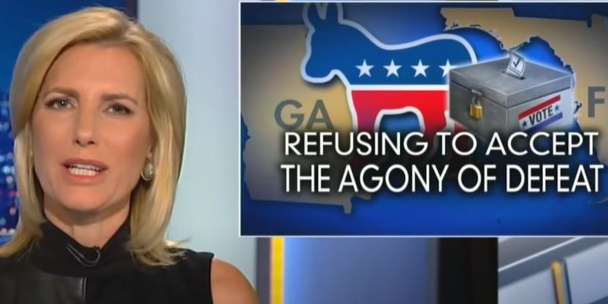 Enjoy this supercut of Fox News hosts calling Democrats 'sore losers' who can't accept defeat
