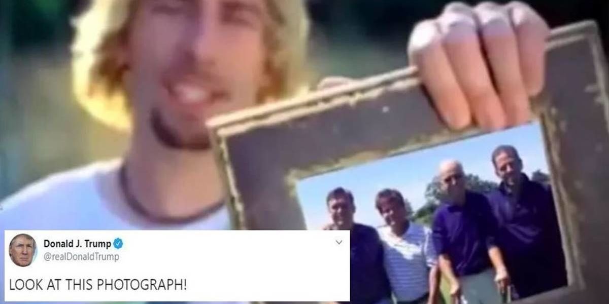Nickelback's label forced Twitter to delete a video tweeted by Trump