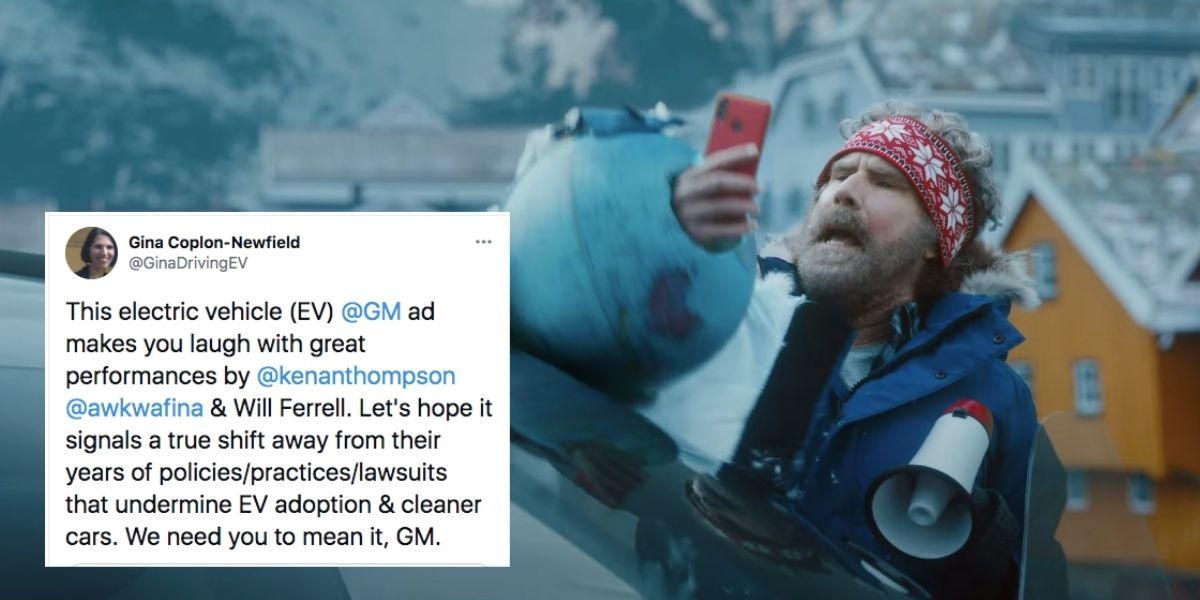 GM highlights its huge pivot to all-electric vehicles in hilarious Super Bowl ad