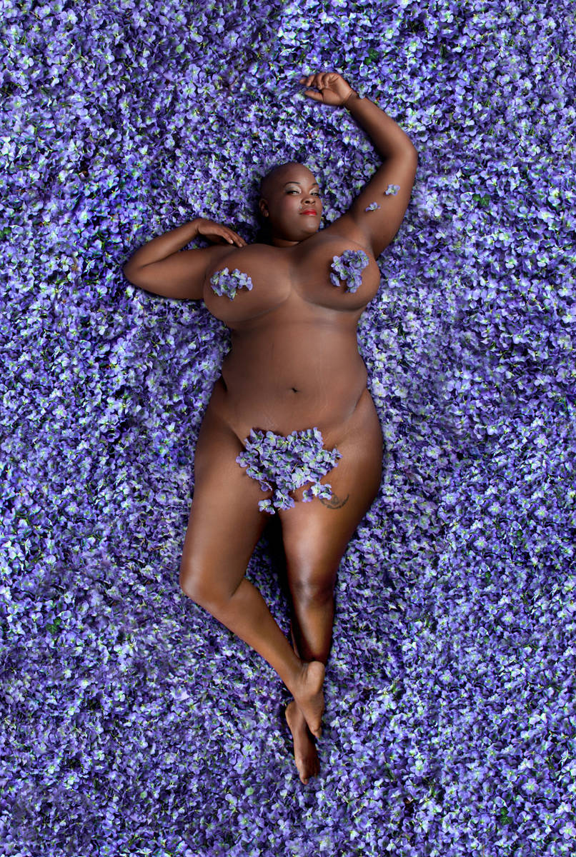 Purple flower fantasies.