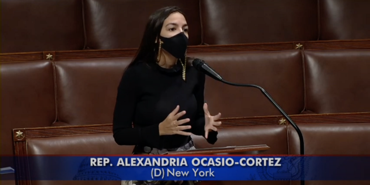 AOC calls out Mitch McConnell for breaking the Senate while Americans need COVID relief