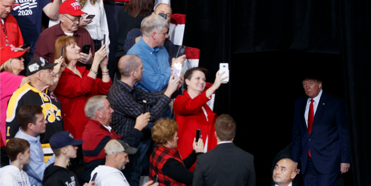 Want to attend a Trump rally? First, you have to promise not to sue him. No, seriously.